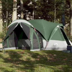 Tente familiale tipi 8 personnes vert imperméable