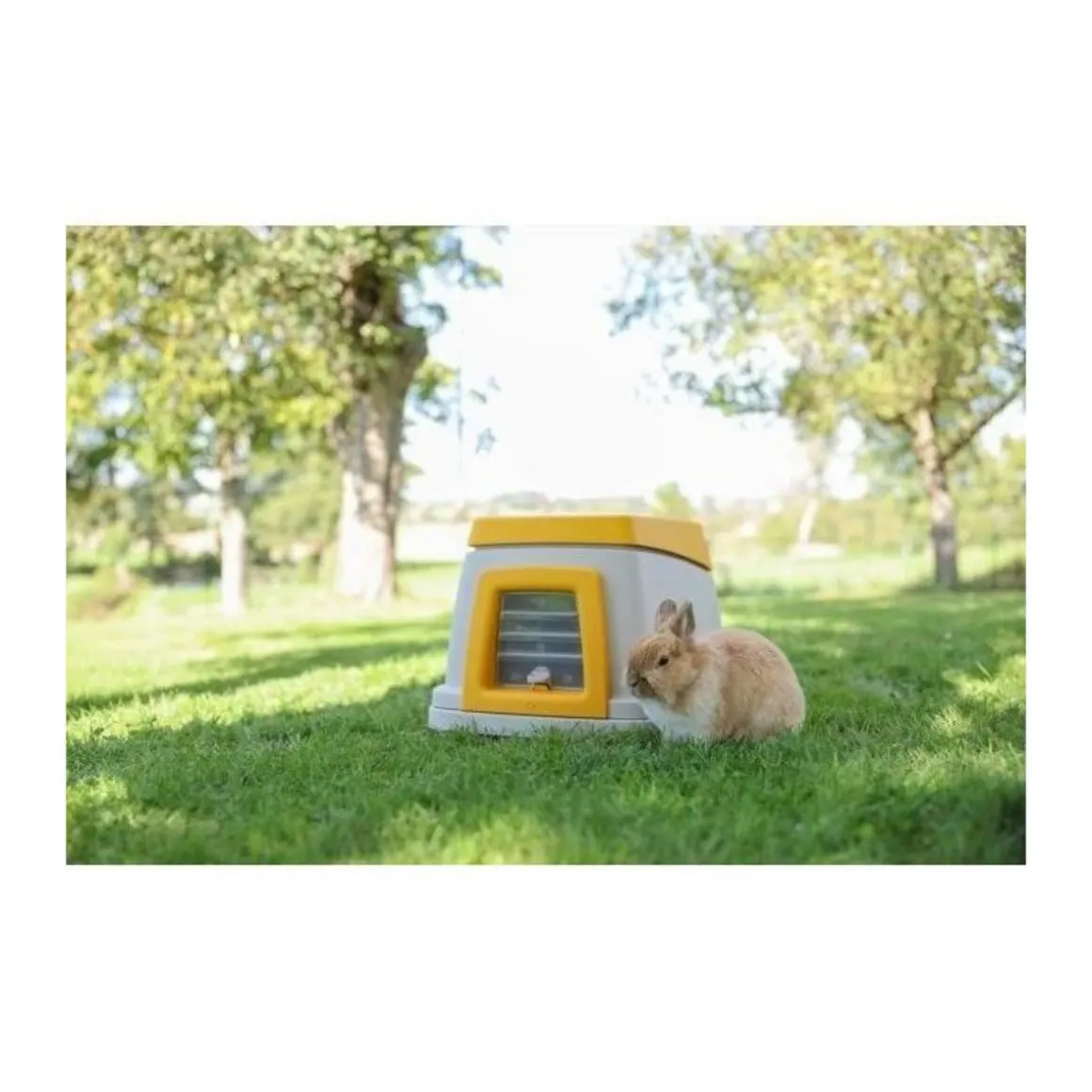 Terrier de lapin - KERBL - BUNNY BASE KIT - Habitat parfait - Cavité instinct