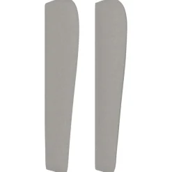 Tete de lit avec oreilles Gris clair 147x23x118/128 cm Tissu