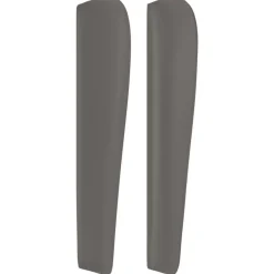 Tete de lit avec oreilles Gris 103x23x118/128 cm Similicuir