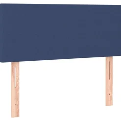 Tete de lit Bleu 80x5x78/88 cm Tissu