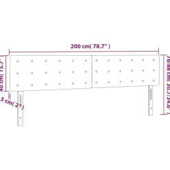 Tetes de lit 2 pcs Blanc 100x5x78/88 cm Similicuir
