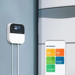 Thermostat connecté Kit X sans fil et optimiseur de PAC