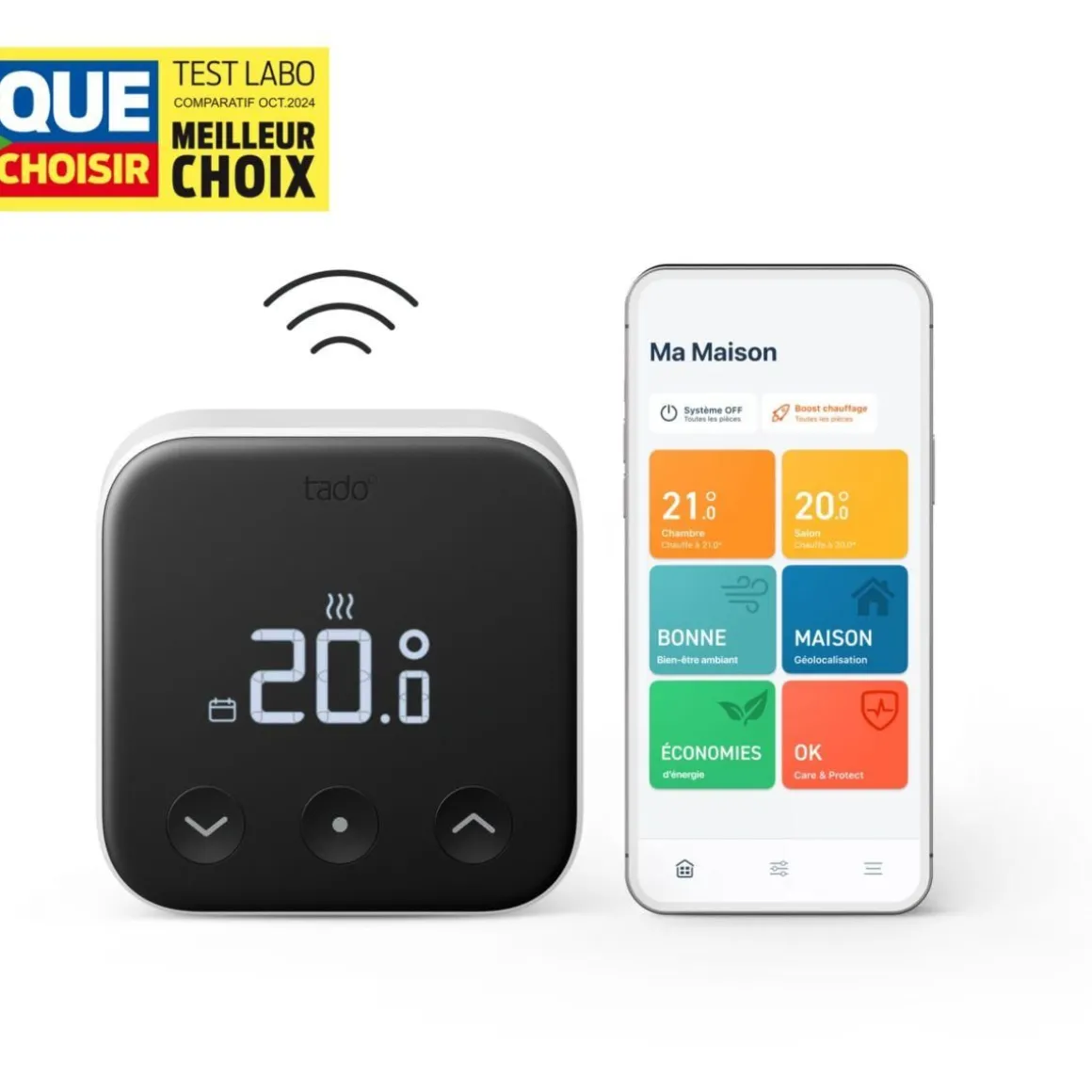Thermostat connecté Sonde de temperature sans Fil X