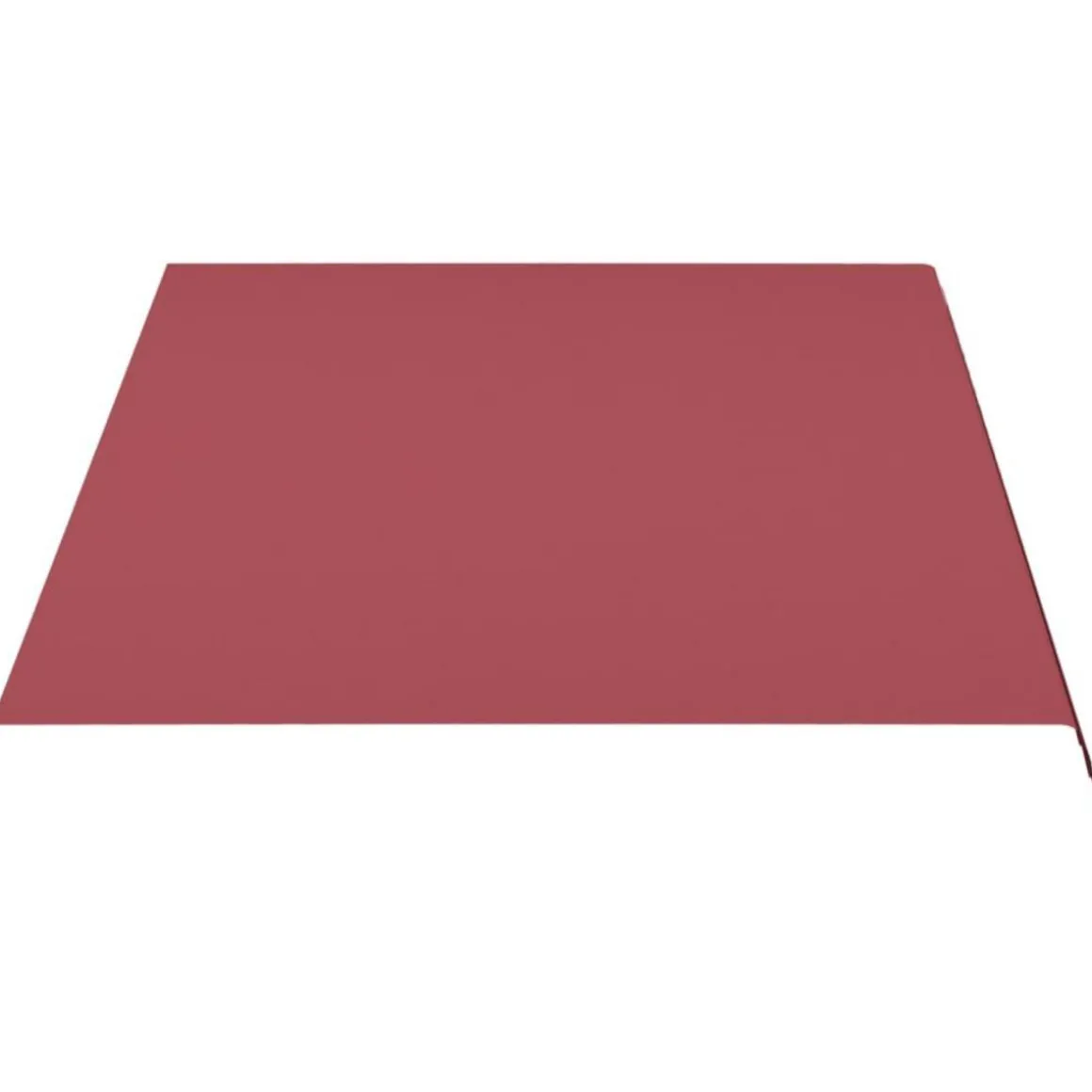 Tissu de remplacement pour auvent Bordeaux rouge 4,5x3 m
