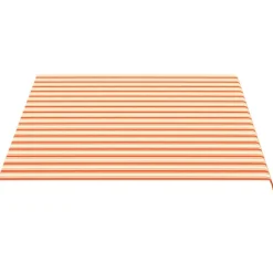 Tissu de remplacement pour auvent Jaune et orange 4x3 m