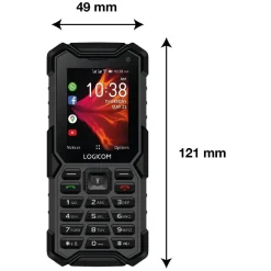Téléphone portable Xtrem 40 Pro Noir 4G