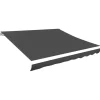 Toile d'auvent Anthracite 350x250 cm