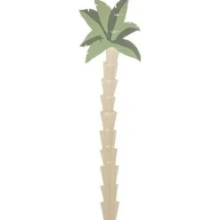 Toise enfant en bois Palmier - Hauteur 140 cm