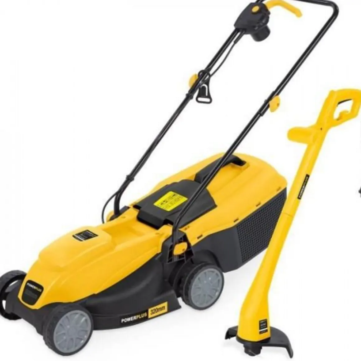 Tondeuse a Gazon Gazon et Coupe-Bordure Électrique POWERPLUS POWXG6212T - a Gazon 1300W & 32 mm Ø et Coupe-Bordures 250W & 22