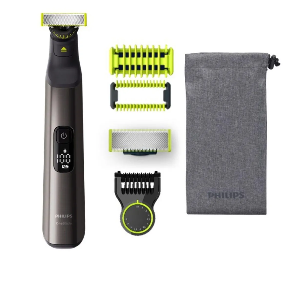 Tondeuse barbe et corps sans fil One Blade QP6551/15 - Gris