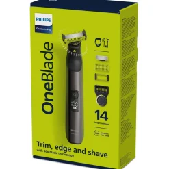 Tondeuse barbe et corps sans fil One Blade QP6551/15 - Gris