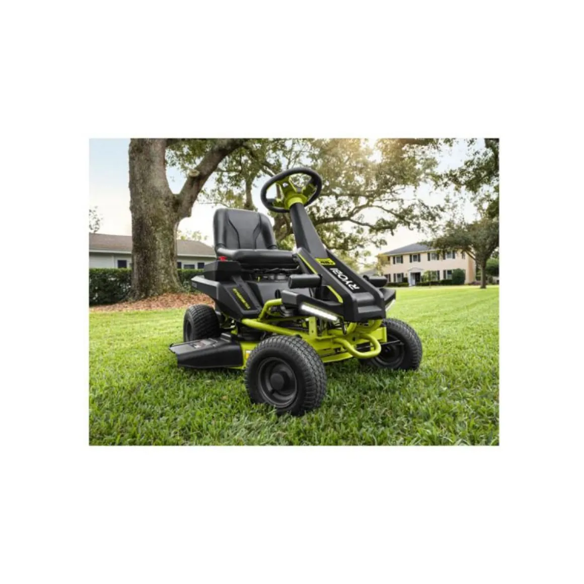 Tondeuse Rider RYOBI 48V Brushless - coupe 76 cm - RY48RM76A