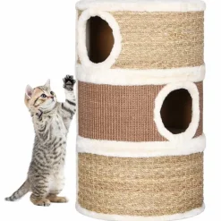 Tonneau a gratter pour chats 60 cm Herbiers marins