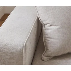 Topaze - canapé d'angle réversible - 4 places - convertible avec coffre - en tissu