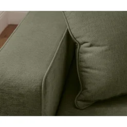 Topaze - canapé d'angle réversible - 4 places - convertible avec coffre - en tissu