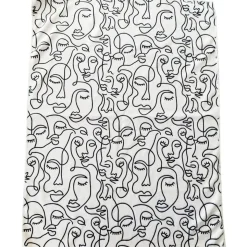 Torchon Lot de 3 Genio visages