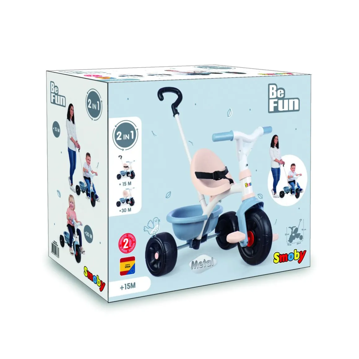 Tricycle Be Fun - Bleu