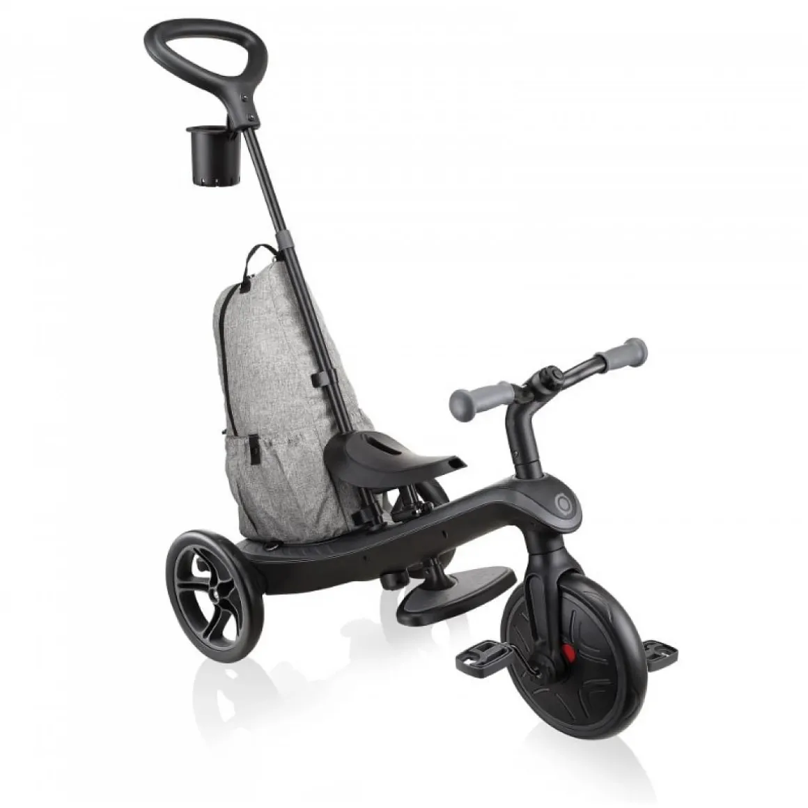 Tricycle Trike Explorer 4 En 1 Deluxe Play Gris noir