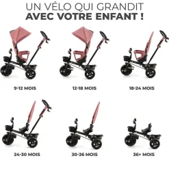 Tricycle évolutif Aveo bébé