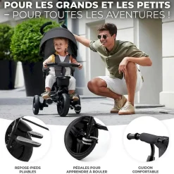 Tricycle évolutif Aveo bébé