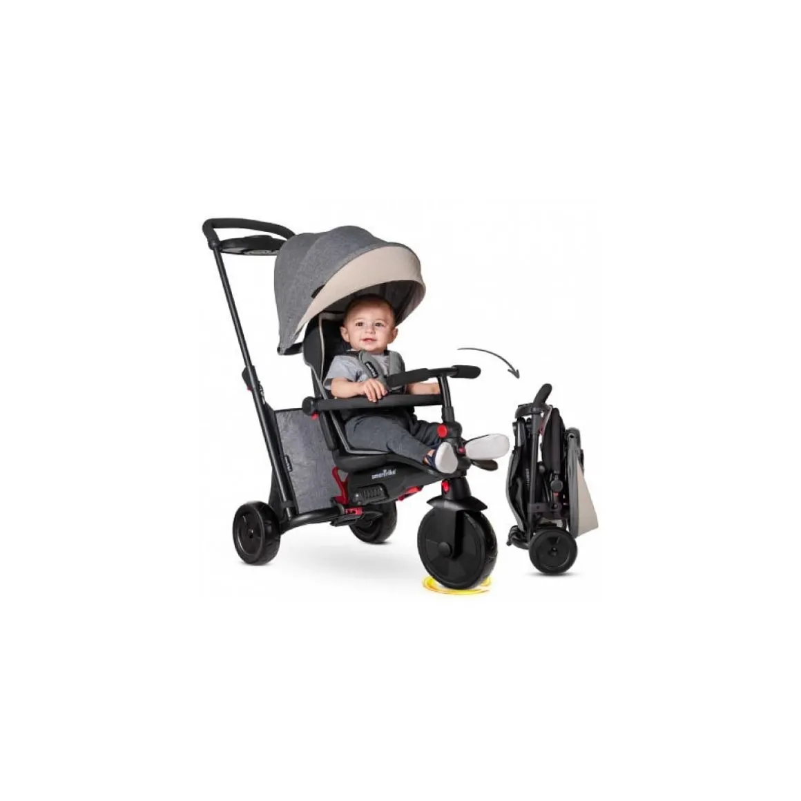 Trike Evolutif Pliable smarTfold 600S Gris