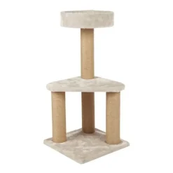 TRIXIE Arbre a chat Ivan - H82 cm - Gris clair