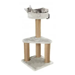 TRIXIE Arbre a chat Ivan - H82 cm - Gris clair