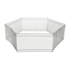 TRIXIE Enclos metal galvanise - O90cm - Pour petit animal