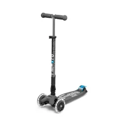 Trottinette Maxi Deluxe Pliable LED - Gris volcan