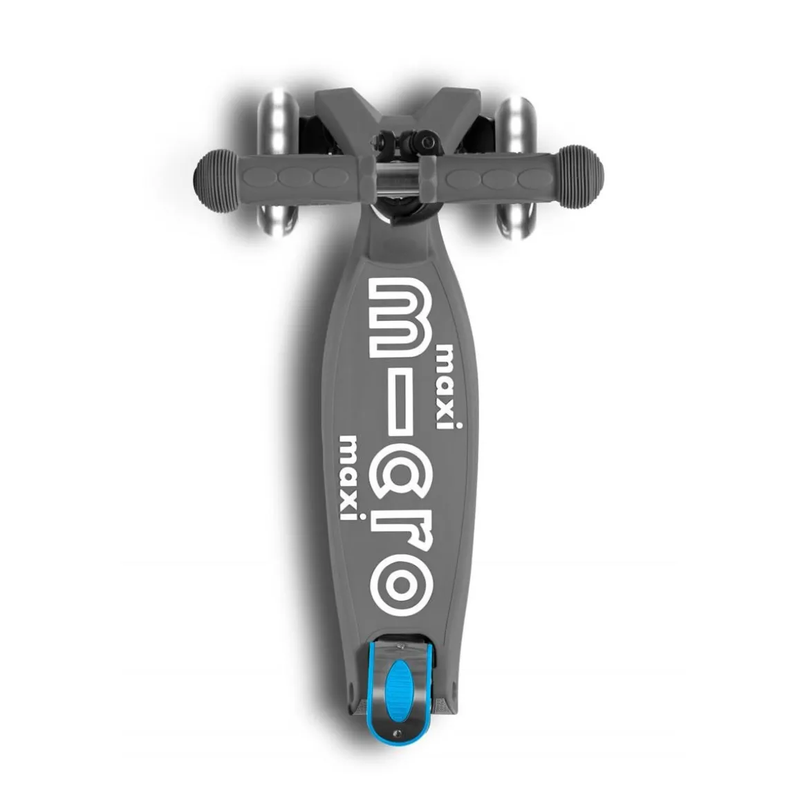 Trottinette Maxi Deluxe Pliable LED - Gris volcan