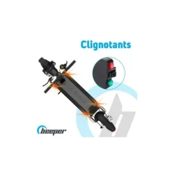 Trottinette electrique - BEEPER - MAX FX10-G2-26 - 500W - 10 pouces - Adulte - 48V - 26Ah