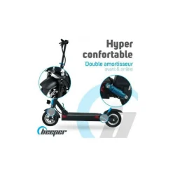 Trottinette electrique - BEEPER - MAX FX10-G2-26 - 500W - 10 pouces - Adulte - 48V - 26Ah