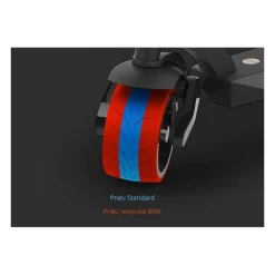 Trottinette électrique - YEEP.ME - 85W - 8,5 - 800W - 10Ah - 48V - 35km - Roues X-Large