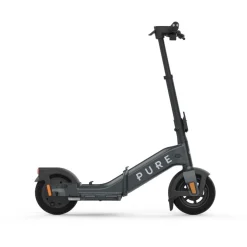 Trottinette électrique Advance Flex gris mercure métallisé