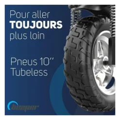 Trottinette électrique tout-terrain - BEEPER - Cross - 500W - 10- 48V - 13Ah