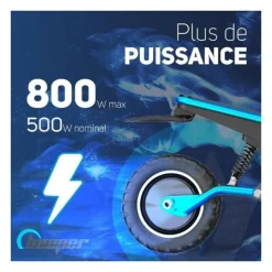 Trottinette électrique tout-terrain - BEEPER - Cross - 500W - 10- 48V - 10Ah