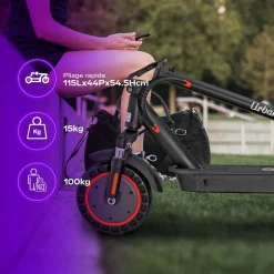 Trottinette électrique Trotti Ride 100 Pulse 30 - Noir