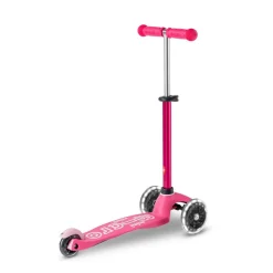 Trottinette Mini Deluxe LED - Rose