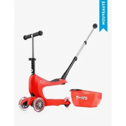 Trottinette Mini2go Deluxe Plus Rouge