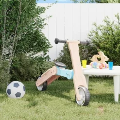 Trottinette pour enfants 2 in 1 bleu clair