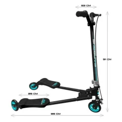 Trottinette Swing - SKIDS CONTROL CARBONE - JK525315