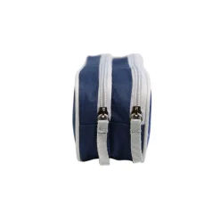 Trousse scolaire 2 compartiments Phileas Football Bleue Bagtrotter