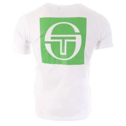 T-shirt Blanc Homme Sergio Tacchini Squared