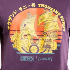 T-shirt homme regular fit avec print One Piece Sunny