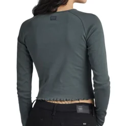 T-shirt Manches longues Foncé Femme G-Star Cropped Baby Sis Raglan