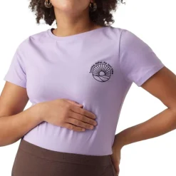 T-Shirt Mauve Femme Mamalicious Meryl
