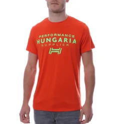 T-shirt orange homme Hungaria Basic Corporate