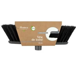 Tête de Balai Fibres Fleurées 33cm Gris