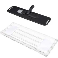 Tête de Balai Mop Microfibre Click 46cm Gris